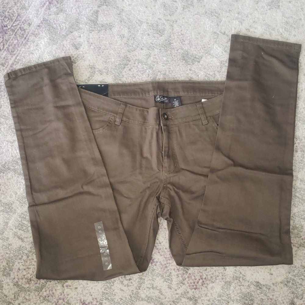 Army Green Skinny Jeans